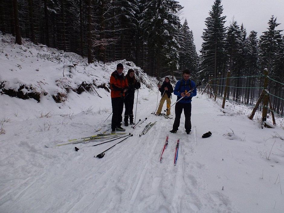 Bezky na Snieznik schronisko Mezinarodni zimni sraz 11.-14.2.2016 v Miedzygorze (3)
