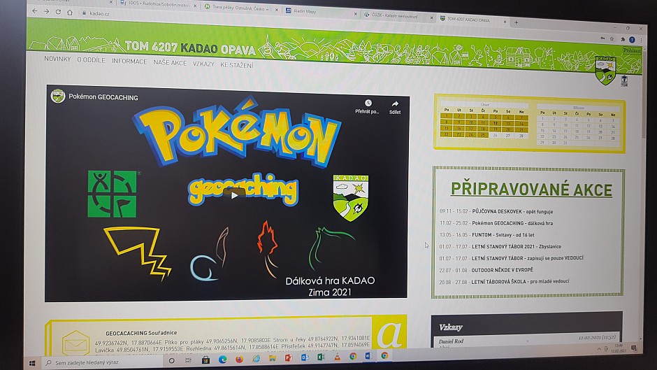 Geocachig Pokémon Kadao Opava -hra Aničky a Danečka (1)