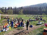 Velikonoční výprava a splutí Moravice