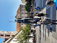 Brno s vedoucími rakouské mládeže ÖTK Brno s vedoucími rakouské mládeže ÖTK - procházka Brnem (2)
